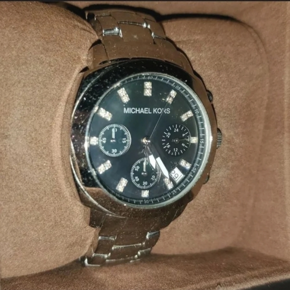 Michael Kors Grey MOP Watch (MK-5093)